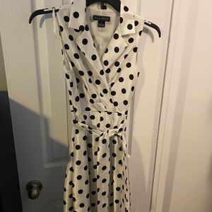 Jessica Howard Polka Dot Midi Dress